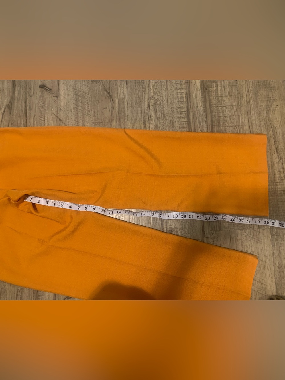 H&M Orange Tall Pleated Dress Pant - Picture 4 of 6